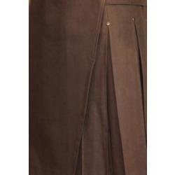 XL  Organic Cotton Canvas Duck Brown Kilt